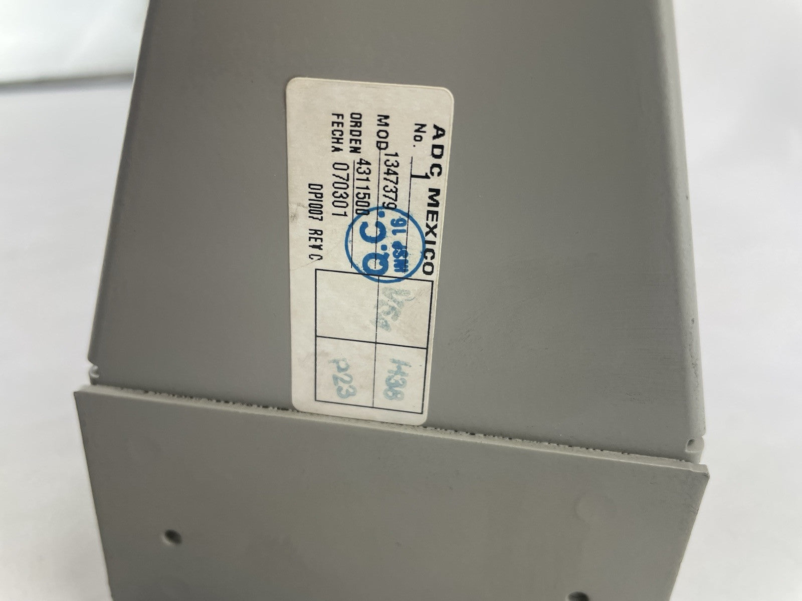 ADC PP1347379-MVJ-BK Midsize Normalled HD Video Patchbay 2x32 (64 ports) GRAY
