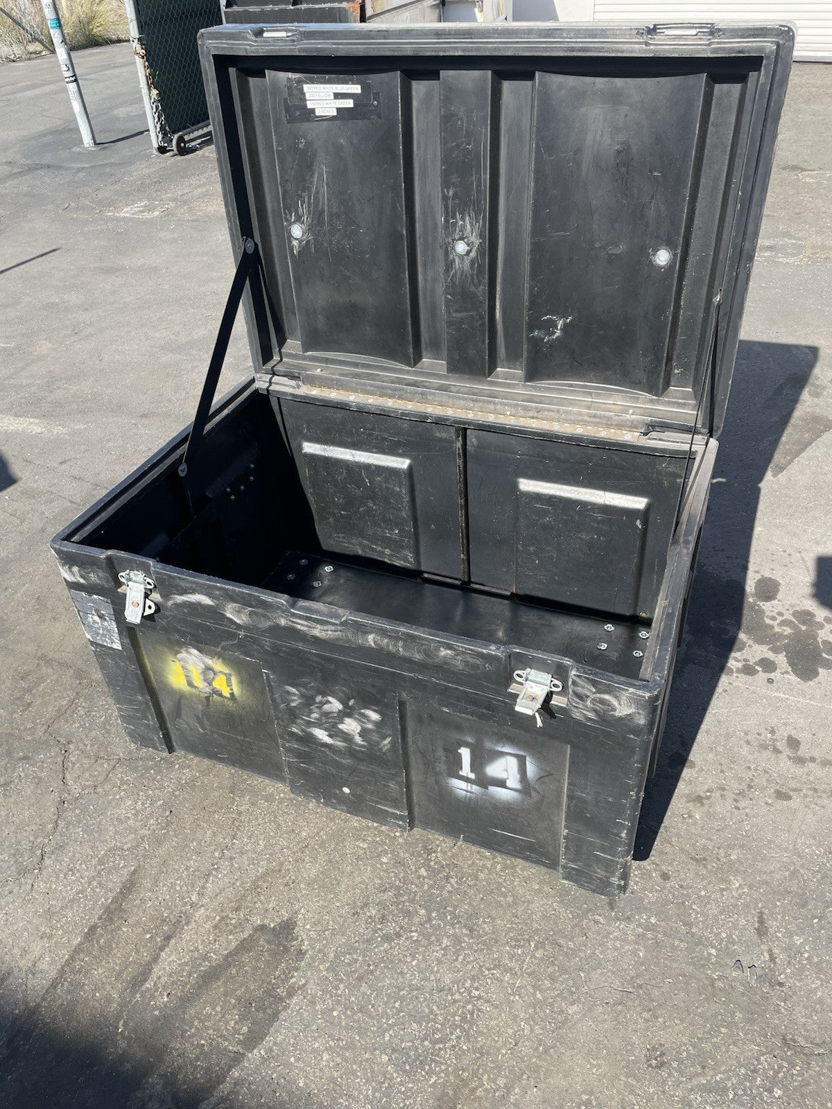 Penn Fabrication Pro Audio DJ Large 45 x 30 x 27 Utility Road Trunk Case Wheels