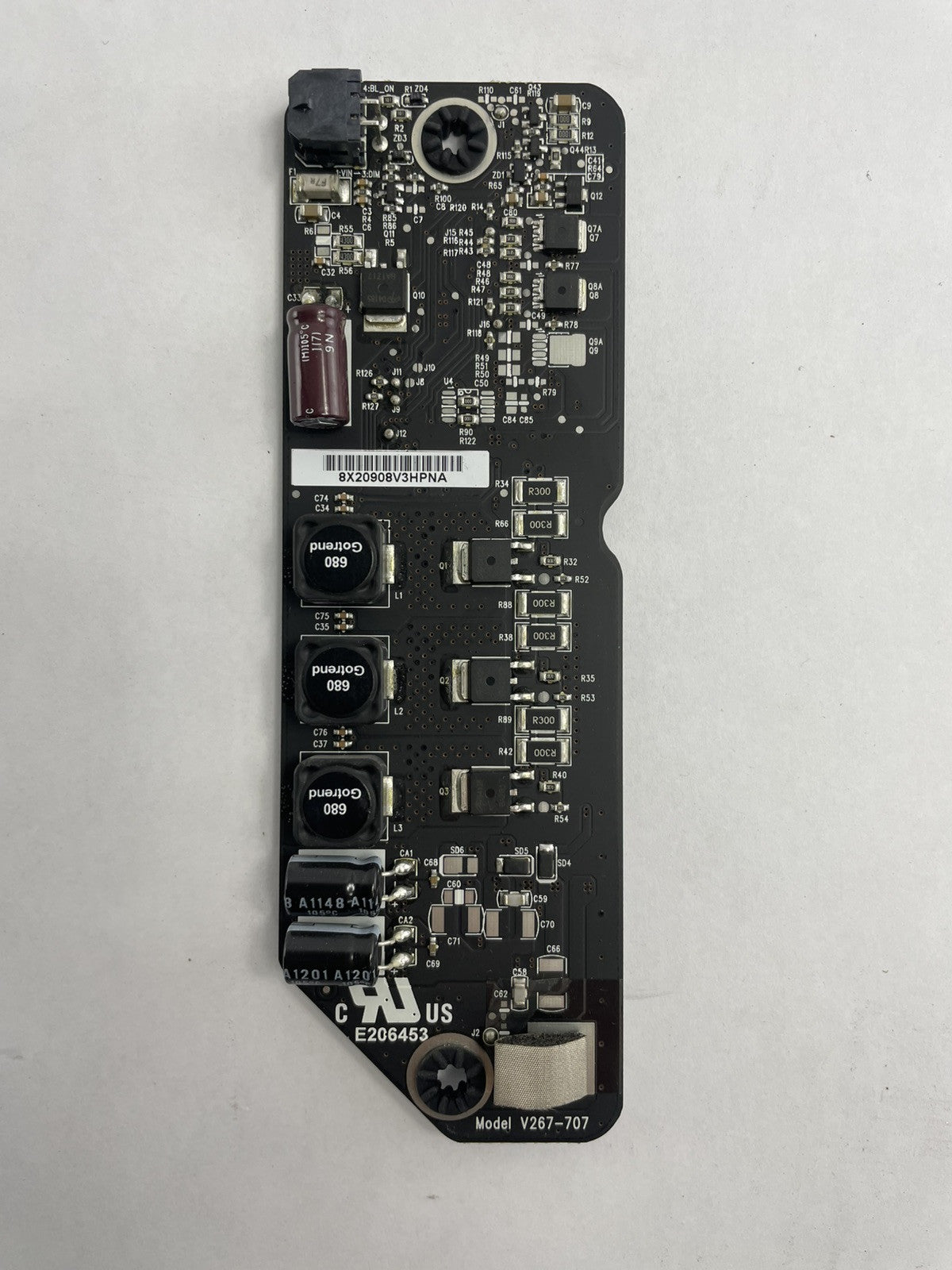 Apple iMAC 21.5" A1311 Mid 2011 LCD Backlight Inverter Board 612-0092 V267-707HF