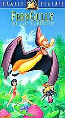 1992 FernGully The Last Rainforest VHS Clam Shell Case Good Used Condition
