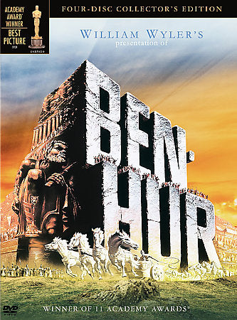 Ben-Hur (DVD, 2005, 4-Disc Set, Collectors Edition) New Sealed - LOOK