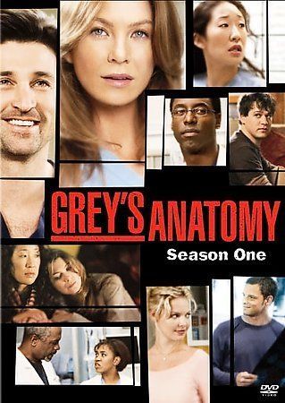 Greys Anatomy - Season 1 (DVD, 2006, 2-Disc Set) - Fast Free Shipping - Mint