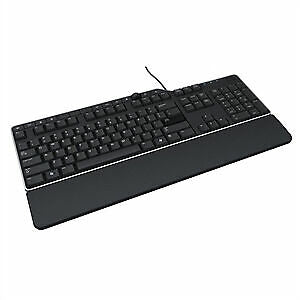 Dell KB522 Business Multimedia Keyboard - Black with PALM WRIST REST