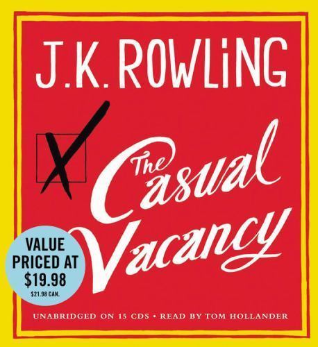 The Casual Vacancy by J. K. Rowling (2012, CD / CD, Unabridged) CD Box #1