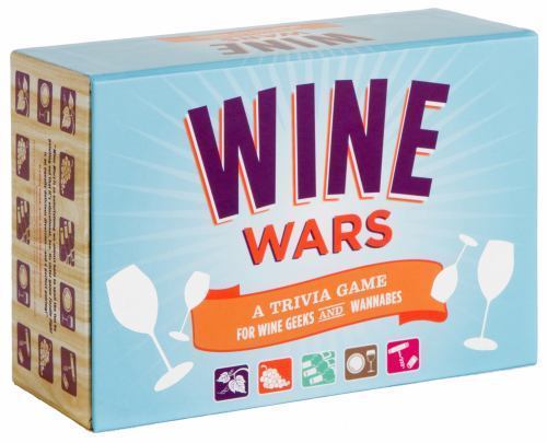 Wine Wars Trivia Game for Wine Geeks and Wannabes 2009 Sealed Chronicle Books
