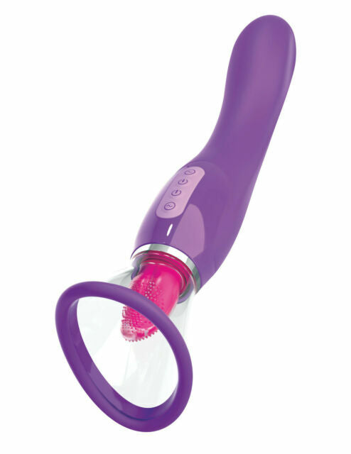 Fantasy For Her silicone stimulator with suction and vibration functions