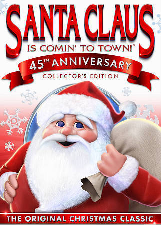 SANTA CLAUS IS COMING TO TOWN 45TH ANNIVERSARY COLLECTION DVD Christmas Movie