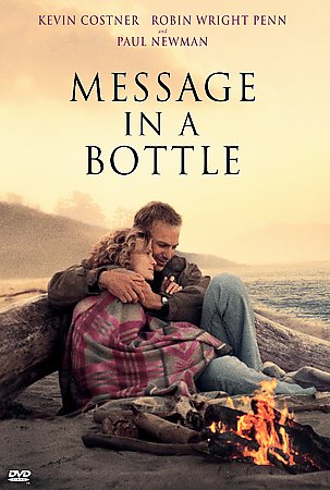 Message in a Bottle (DVD, 1999, Widescreen) Kevin Costner Paul Newman - Sealed