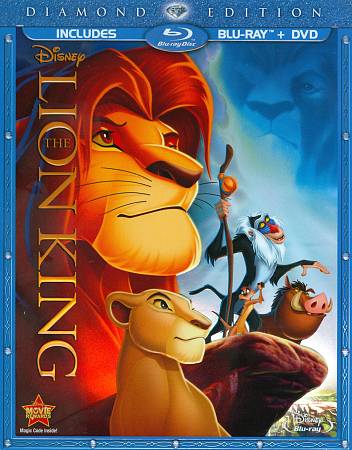 The Lion King (Two-Disc Diamond Edition Blu-ray / DVD Combo in Blu-ray Packaging