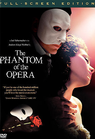 New Sealed The Phantom of The Opera Wide Screen Edition DVD Movie Factory Sealed