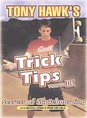 Tony Hawk's Trick Tips Vol. 3 Secrets of Skateboarding instructional DVD.