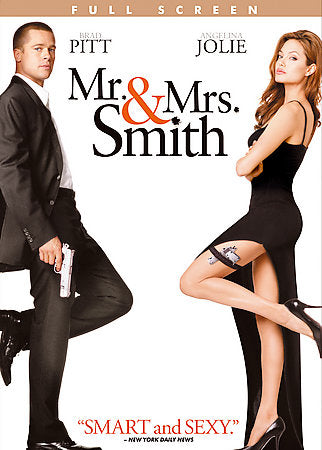 Mr. and Mrs. Smith (DVD, 2005) Brad Pitt, Angelina Jolie, Not a Scratch!!