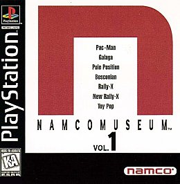 Namco Museum Vol. 1 Sony PlayStation 1 PS1 PAC-MAN POLE POSITION - BRAND NEW
