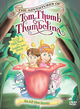 The Adventures of Tom Thumb Thumbelina + THE LAND BEFORE TIME (DVD, 2002) 2 DVDs