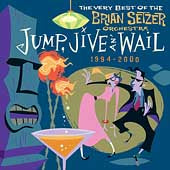 BRIAN SETZER ORCHESTRA JUMP JIVE AN WAIL CD PROMO STRAY CATS 2003 ROCKABILLY #57