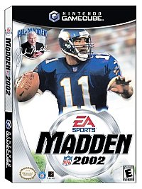 Madden NFL 2002 Nintendo GameCube 2001 Football Video Game E-Everyone
