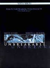Unbreakable (Two-Disc Vista Series) - DVD By Bruce Willis Complete Mint Cond.