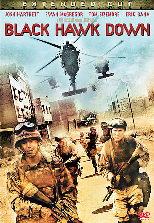 Ridley Scott's BLACK HAWK DOWN (2001) Josh Harnett Ewan McGregor Free Shipping