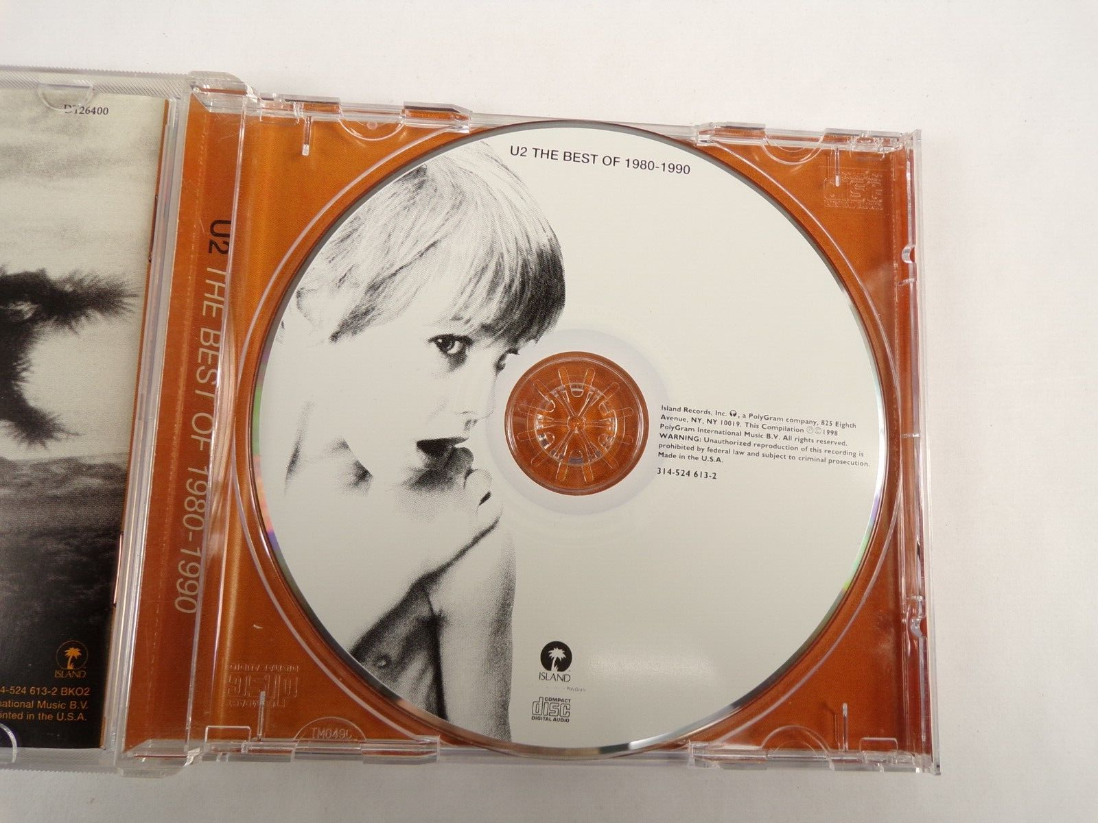 U2 The Best Of 1980 - 1990 Pride In The Name Of Love New Years Day CD#54