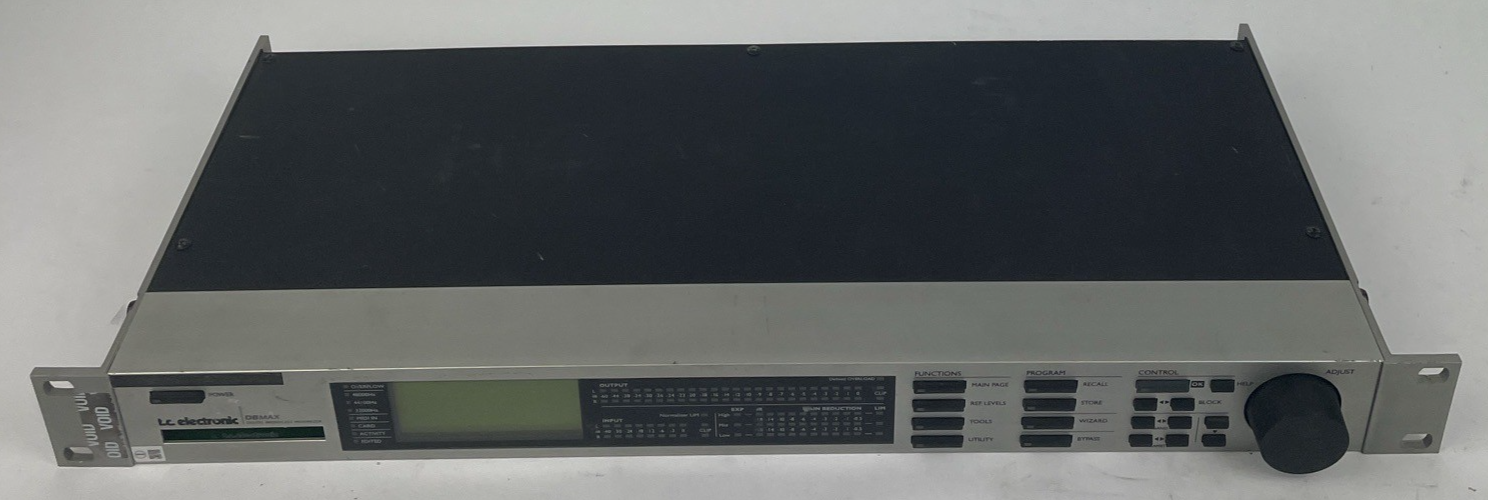 T.C. Electronic DBMAX Digital Broadcast Maximizer II for Parts or Repair - AS IS