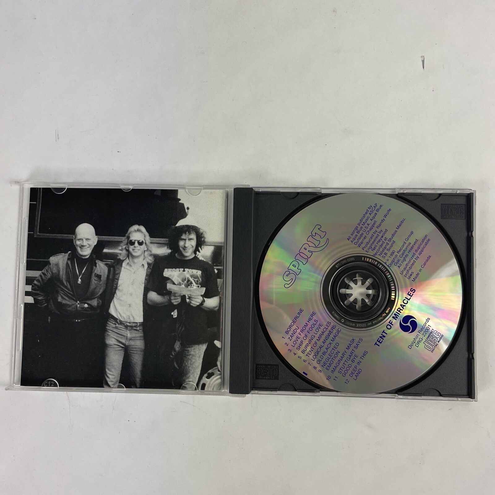 Spirit- Tent Of Miracles CD (1990) #20
