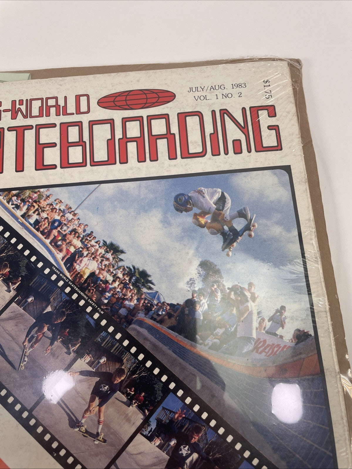 Trans-World Skateboarding Sports July/August 1983 Vol. 1 Issue 2 SADLANDS HB
