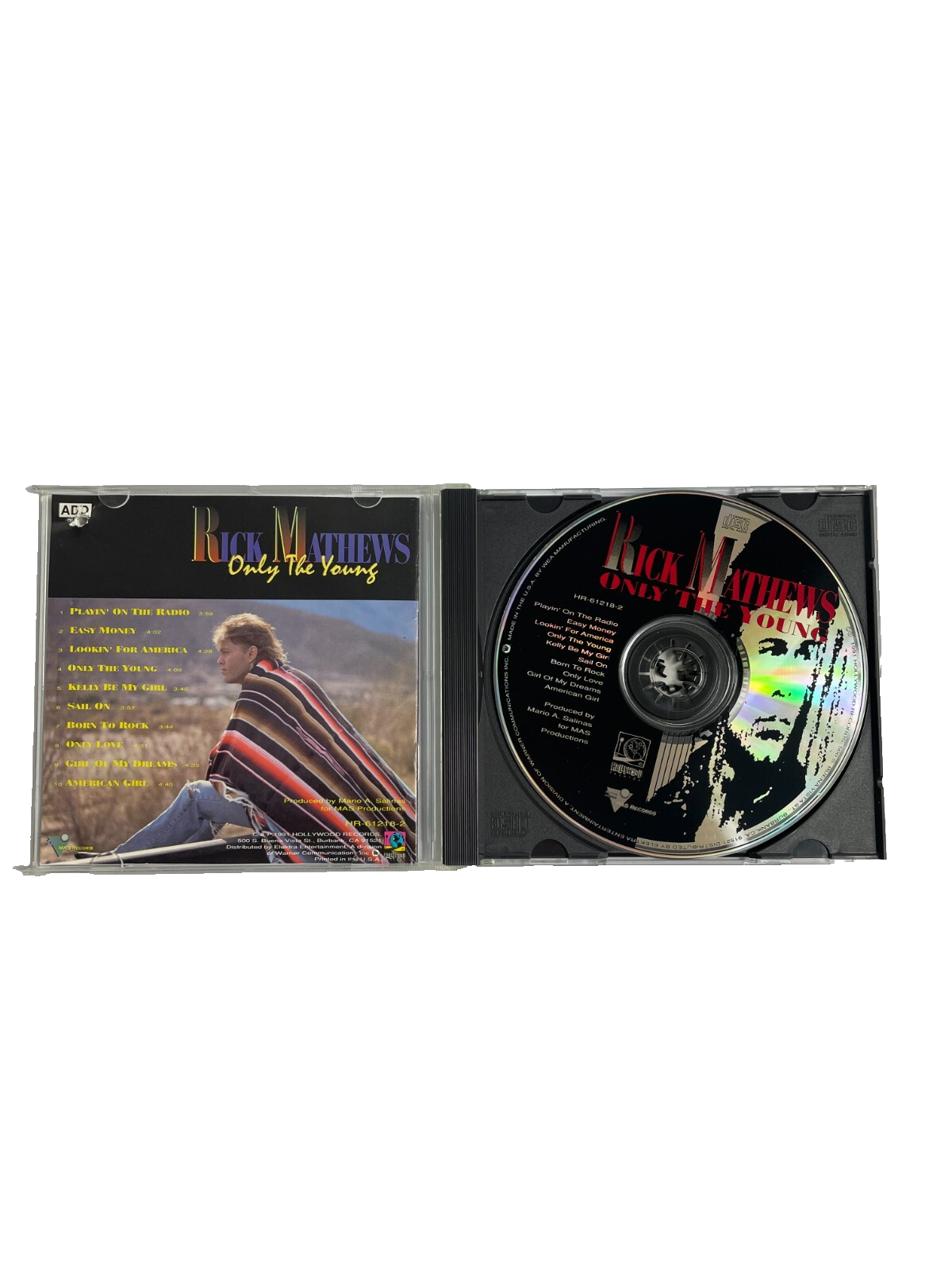 Rick Mathews Only The Young Playin' On The Radio Easy Money Sail On CD#6