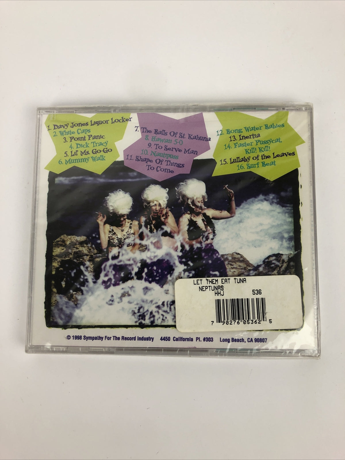 The Neptunas " Let them Eat Tuna " CD Sympathy For The Record Industry New - #2