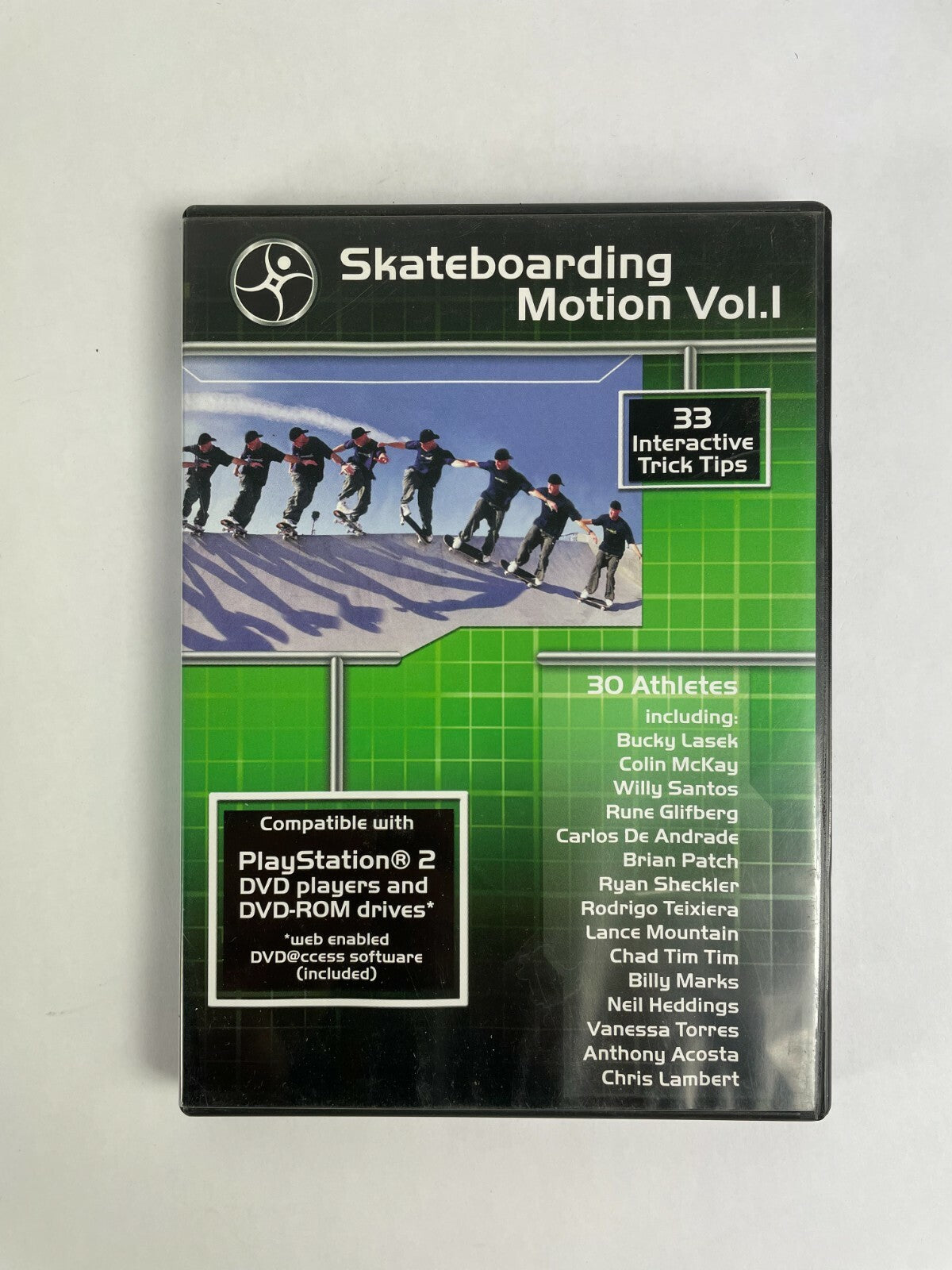 Skateboarding Motion 33 Interactive Tips 30 Athletes Bucky Lasek Disc Q11