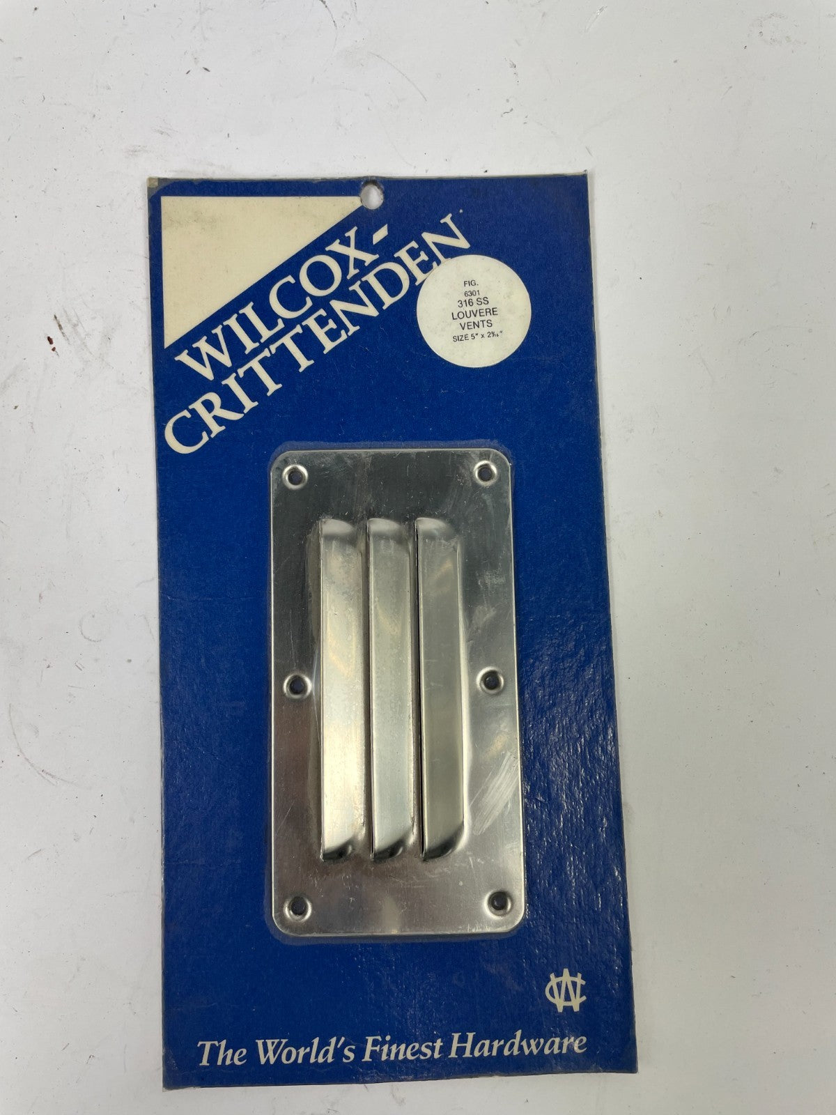 Wilcox-Crittenden 316 stainless steel louvered vent