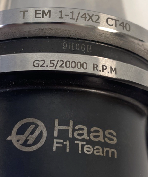 Haas F1 Team 1-1/4" CT40 ER Collet Chuck (G2.5 / 20,000 RPM)
