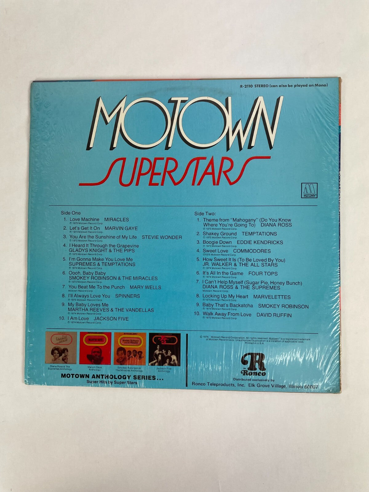 Motown Superstar Vinyl Record