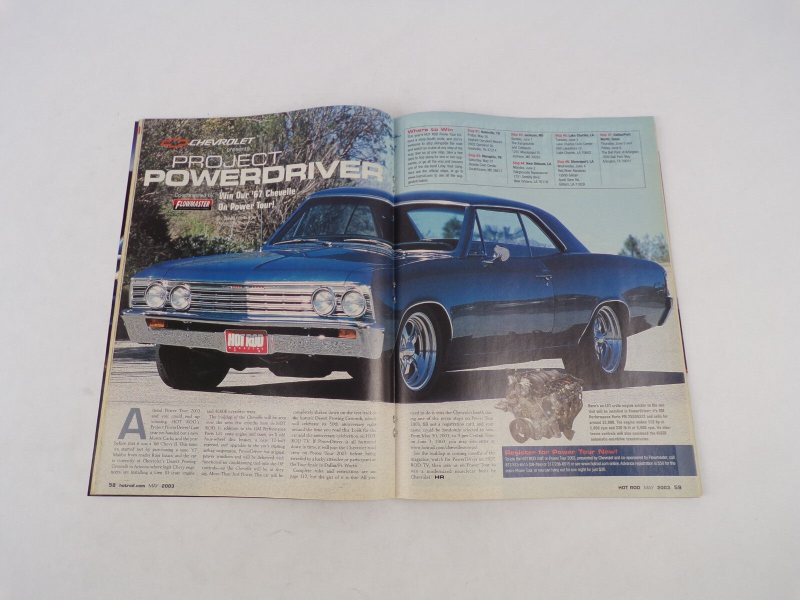 May 2003 Hot Rod Magazine Suspension That Works Corvette Handing For Any Car!