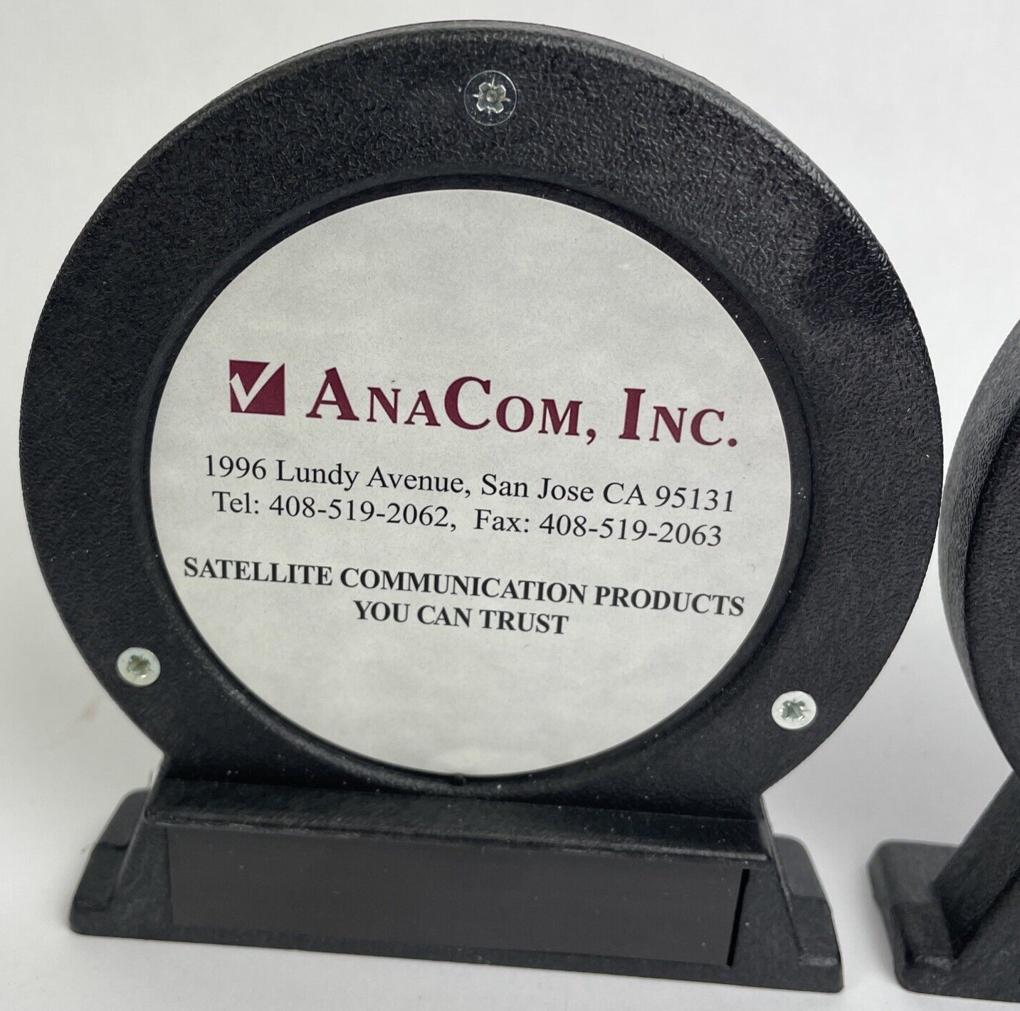 2 x ANACom Inc. Magnetic POLYCAST Inclinometer Protractor Angles Measurement USA