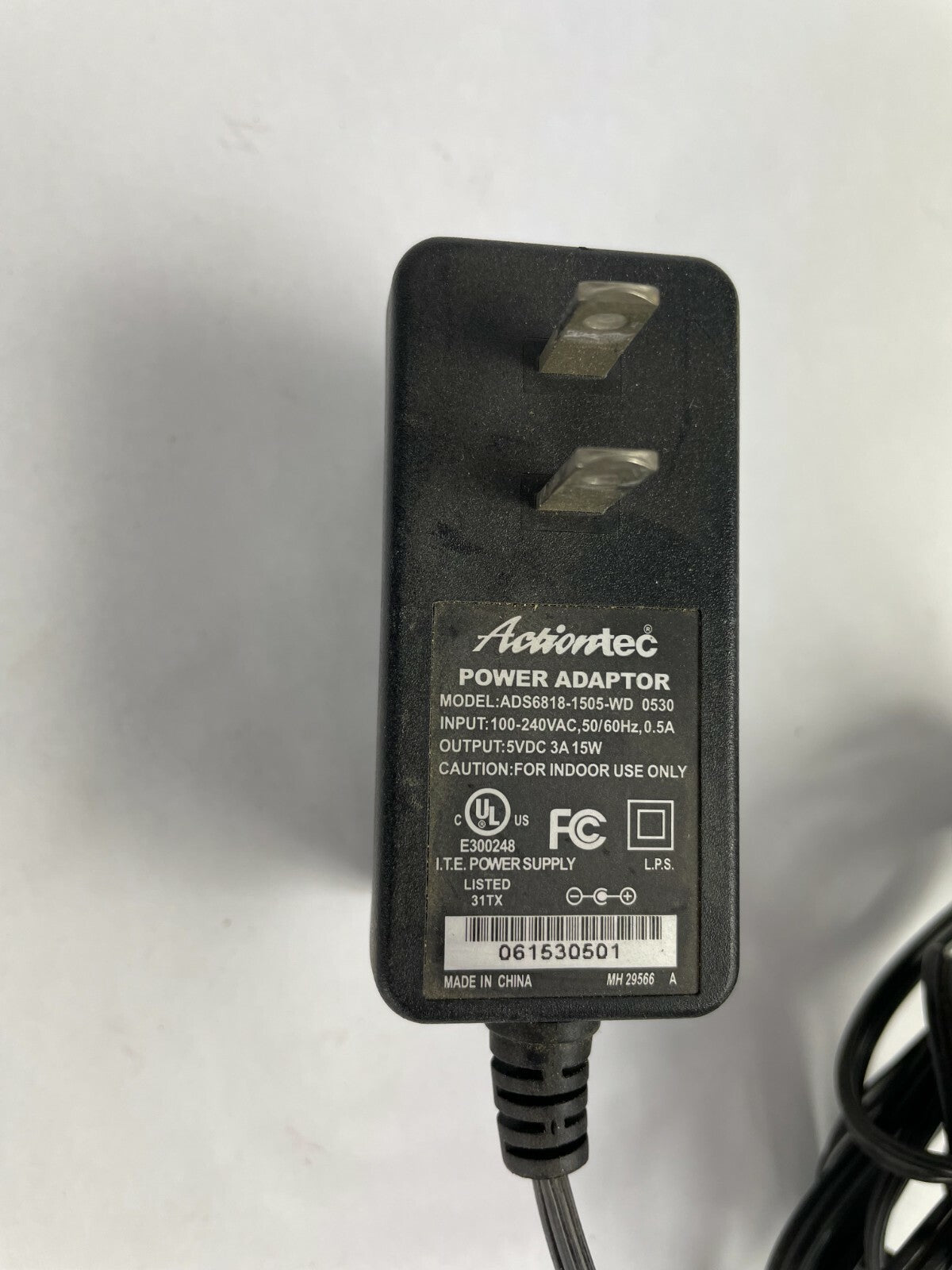 Genuine Actiontec ADS68181505 AC Adapter Output 5 V 3 A Power Supply Adapter A29