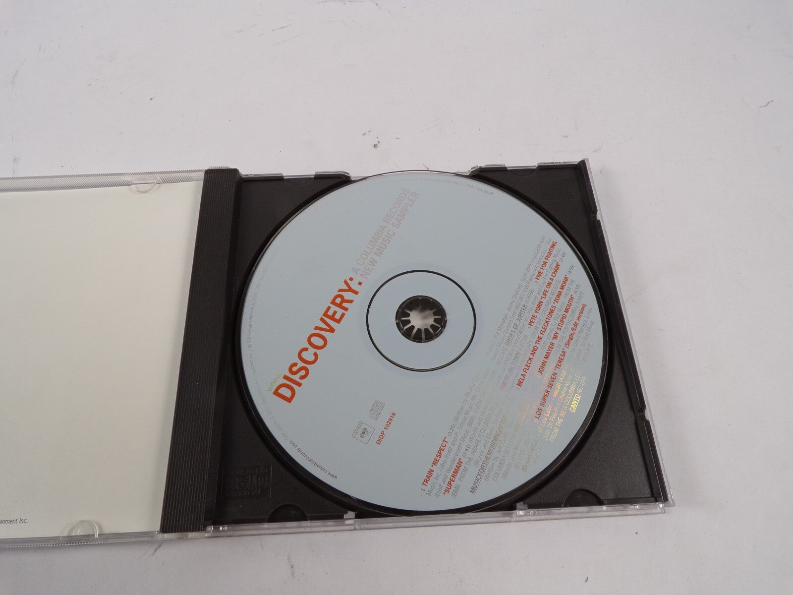 Discovery A Columbia Records New Music Sampler Train Respect Pete Yorn CD#48