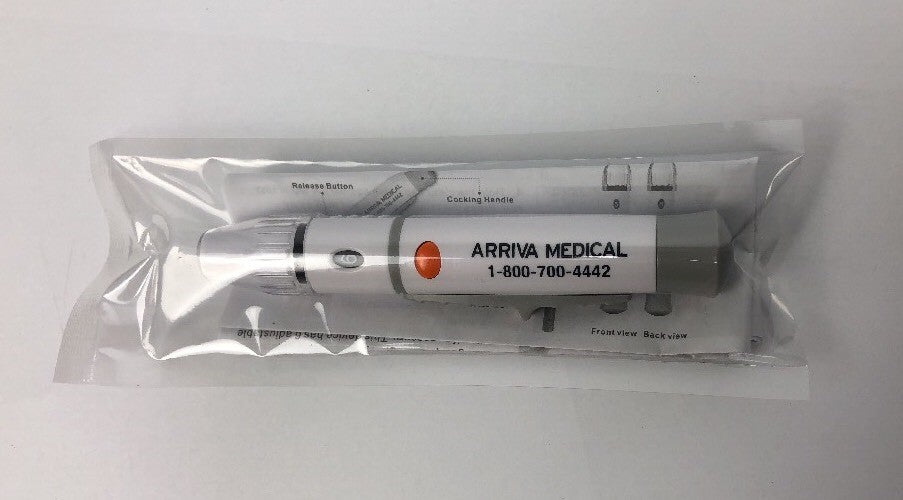 5 x STERiLANCE LDE2 Adjustable Lancing Device W Ejector