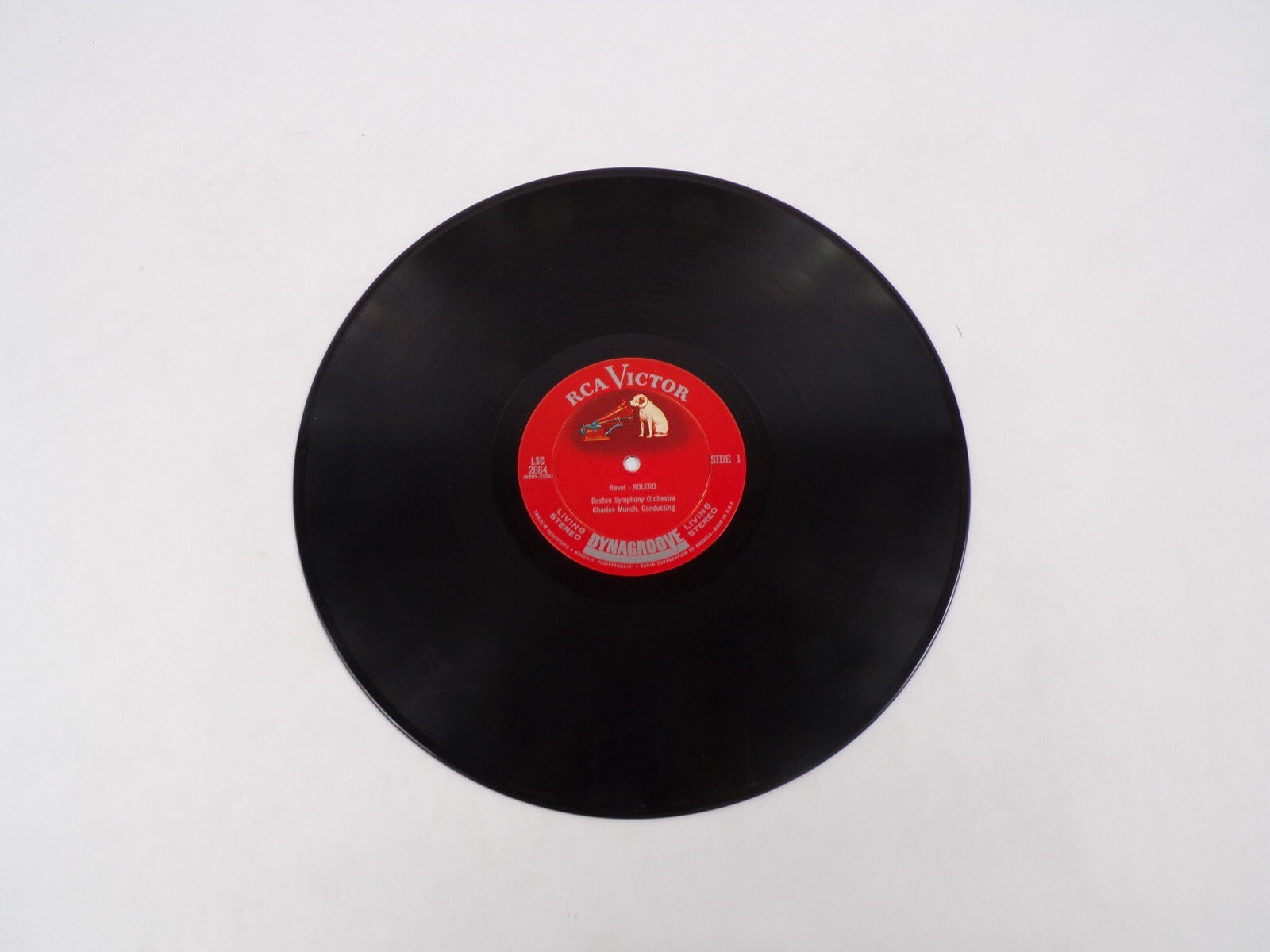 Ravel Bolero Boston Symphony Orchestra Pavan For A Dead Princess Vinyl Record