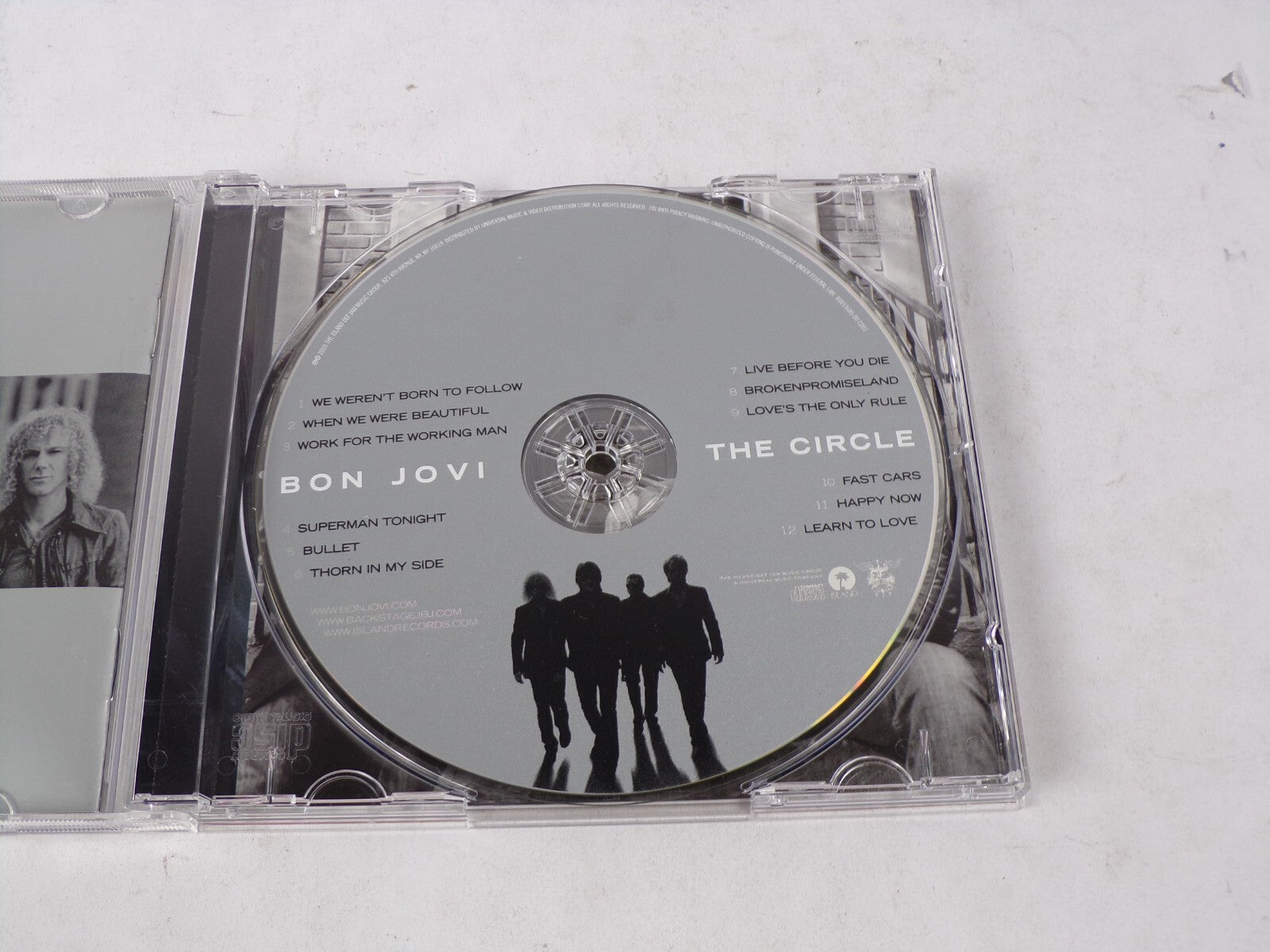 Bon Jovi The Circle We Weren't Born To Follow When We Were Beautiful Work CD#62