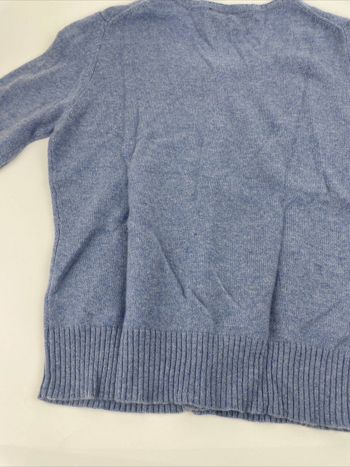 Mossimo Supply Co. Women’s Knit Cashmere Cardigan Small Blue Sweater Open Front