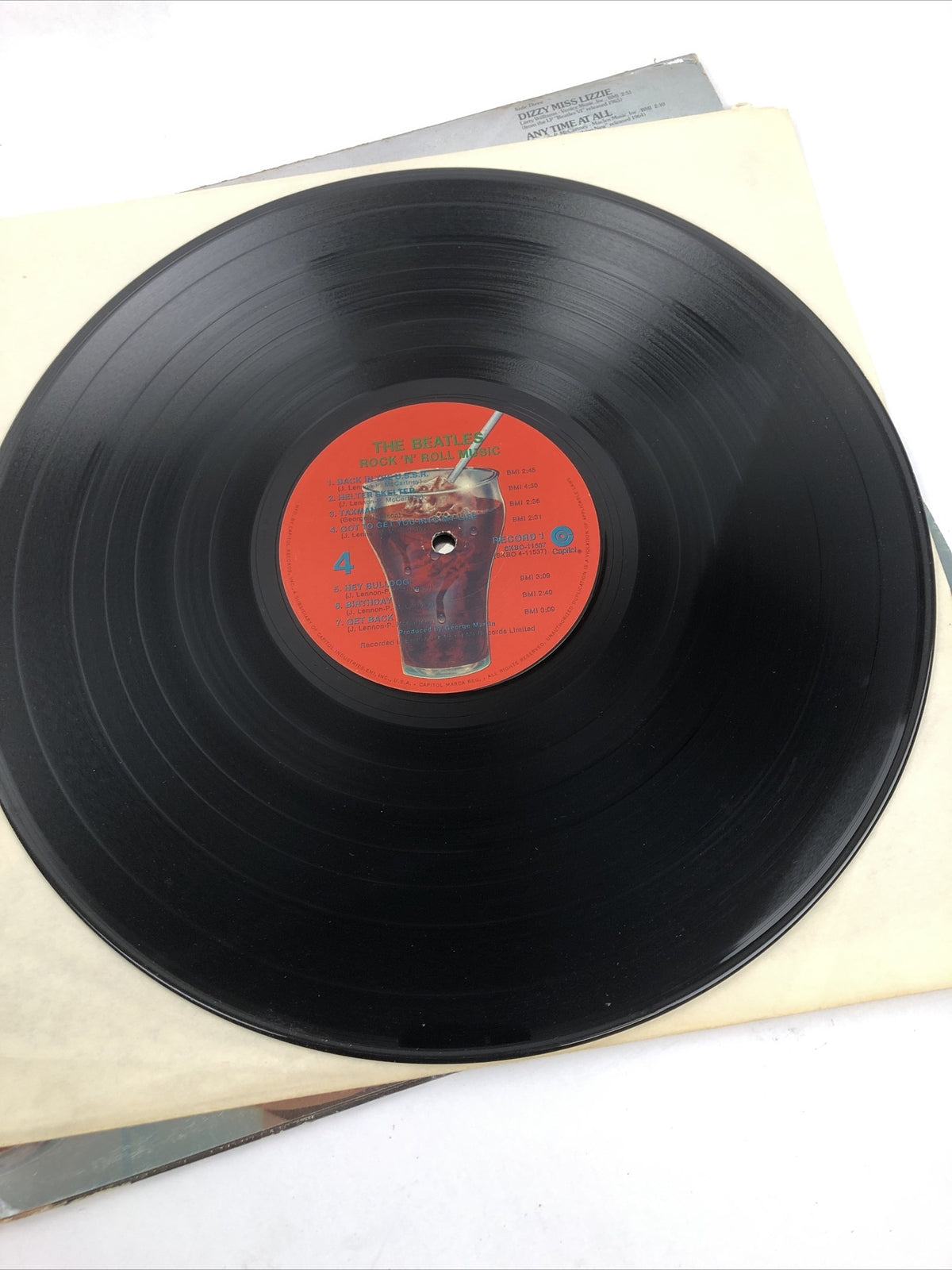 The Beatles Rock n Roll Music 2 LP Vinyl Record 1976 Capitol SKBO-11537 