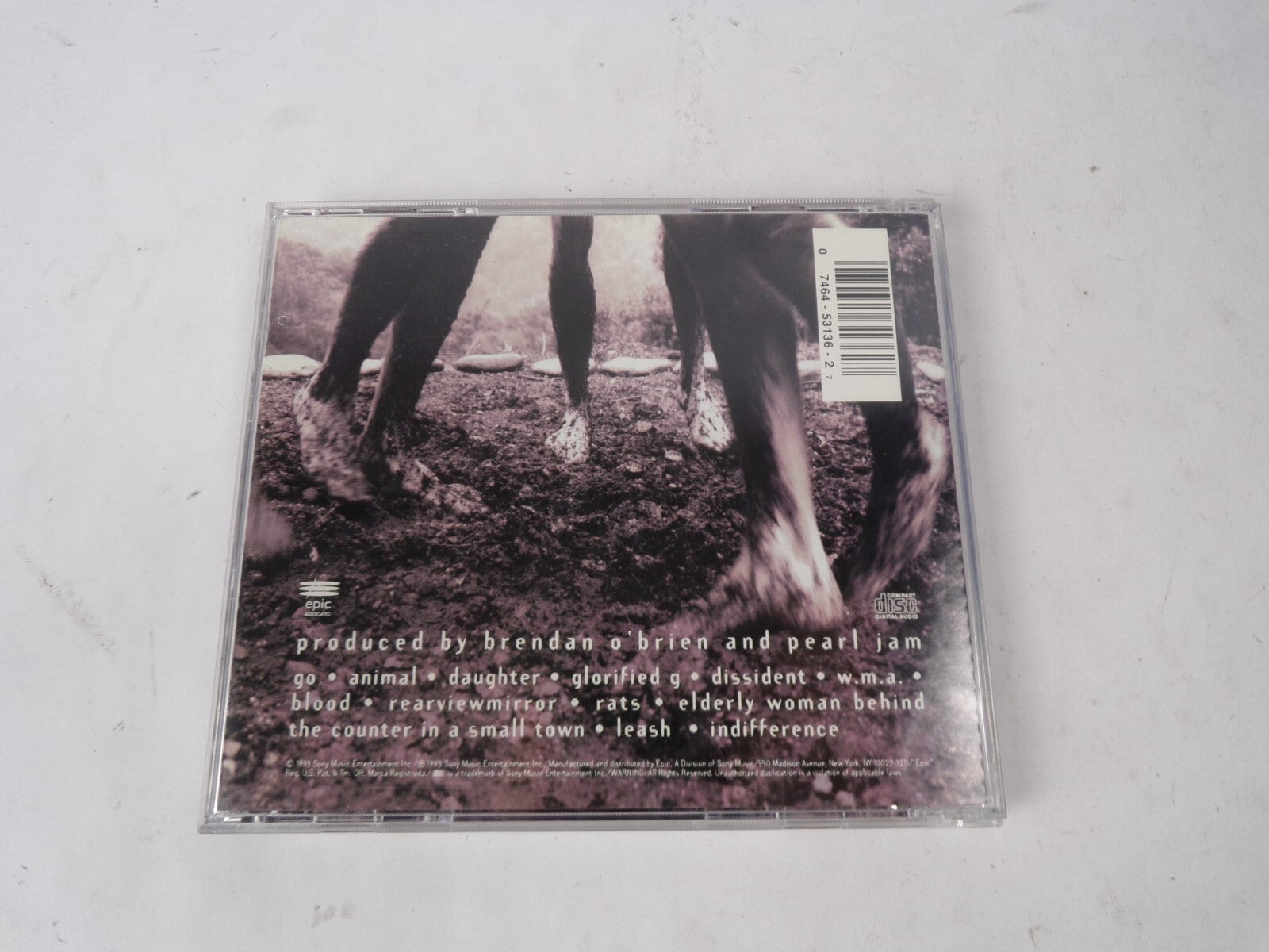 Pearl Jam Produced By Brendan O'Brien And Pearl Jam Go Animal Daughter CD#41