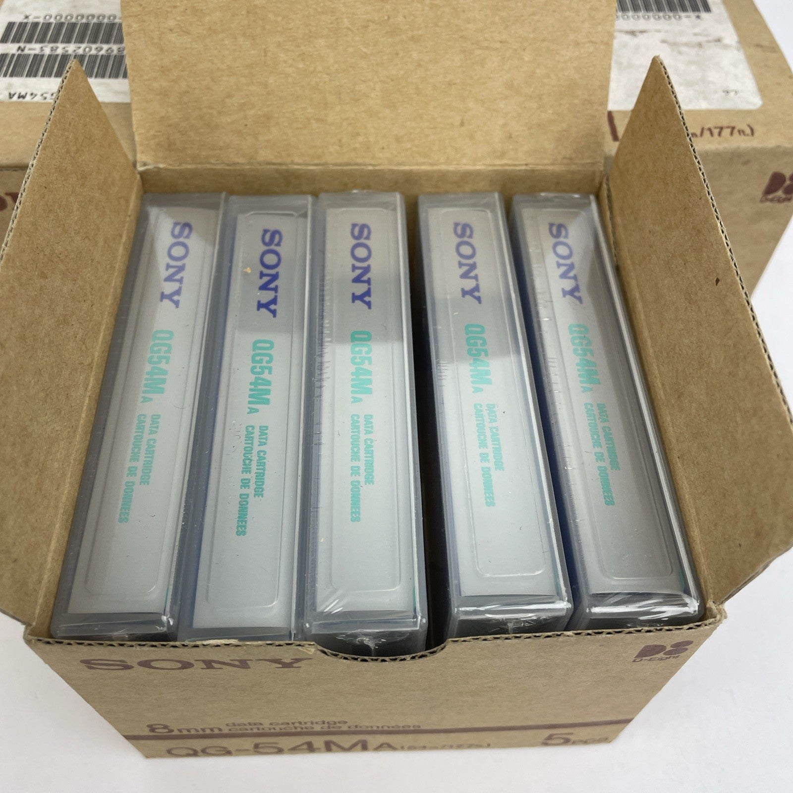 Sony QG 54M 8MM Data Cartridge Lot Of 15 OEM Sony D-Eight NOS