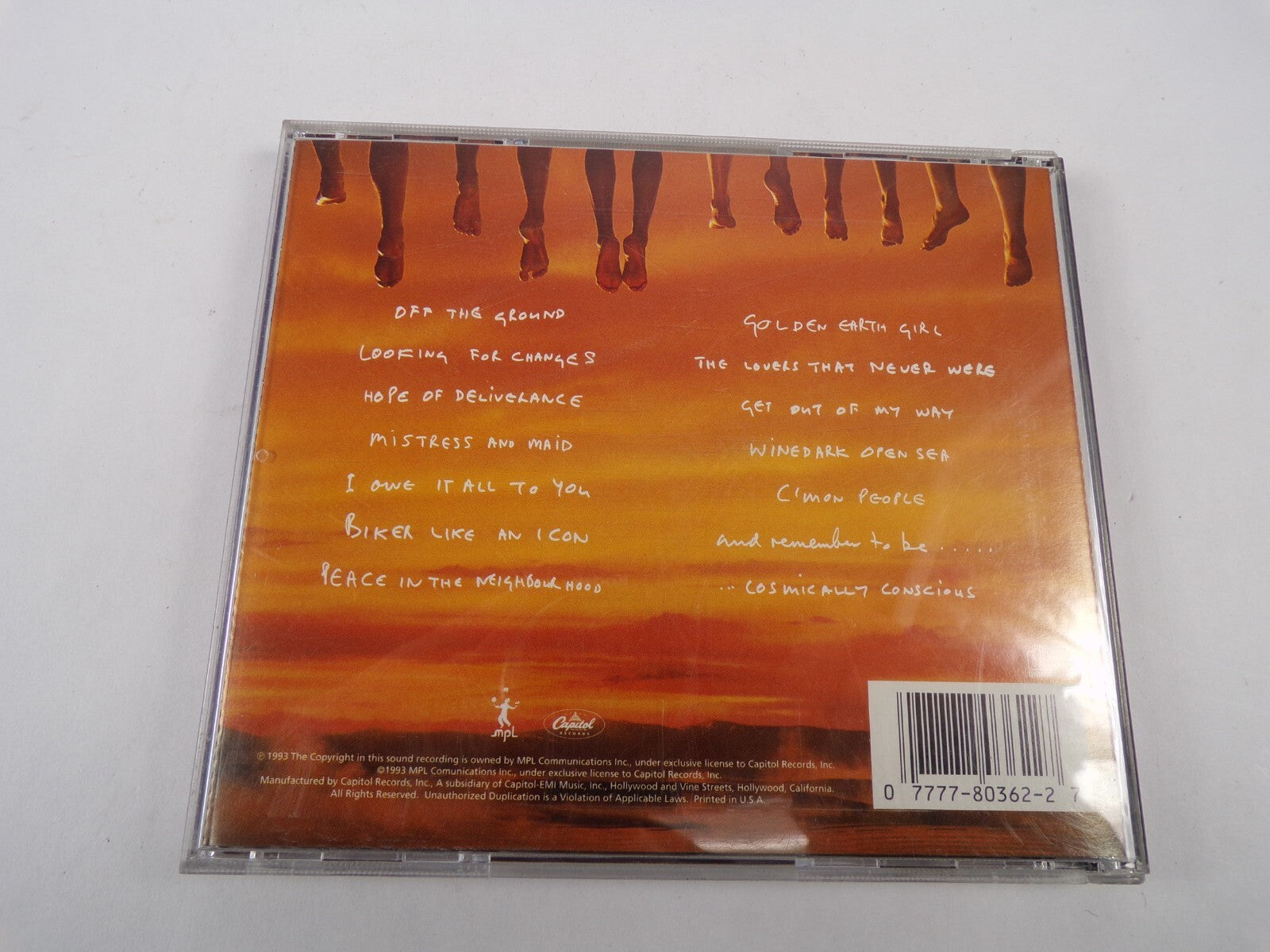 Paul McCartney Off The  Ground Off The Ground Looking For Changes CD#35