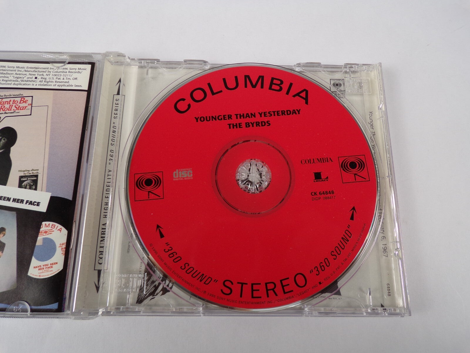 The Byrds Younger Than Yesterday So You Want To Be A Rock N Roll Star CD#53