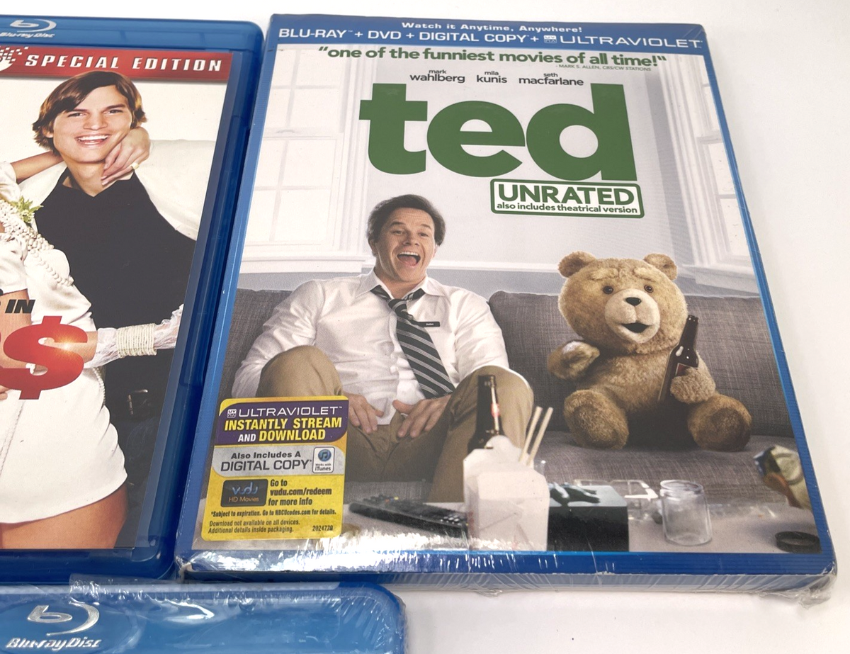 7 x Comedy Blu Ray Lot Hangover, I Love You Man, TED,  Miami Rhapsody, LAWKI