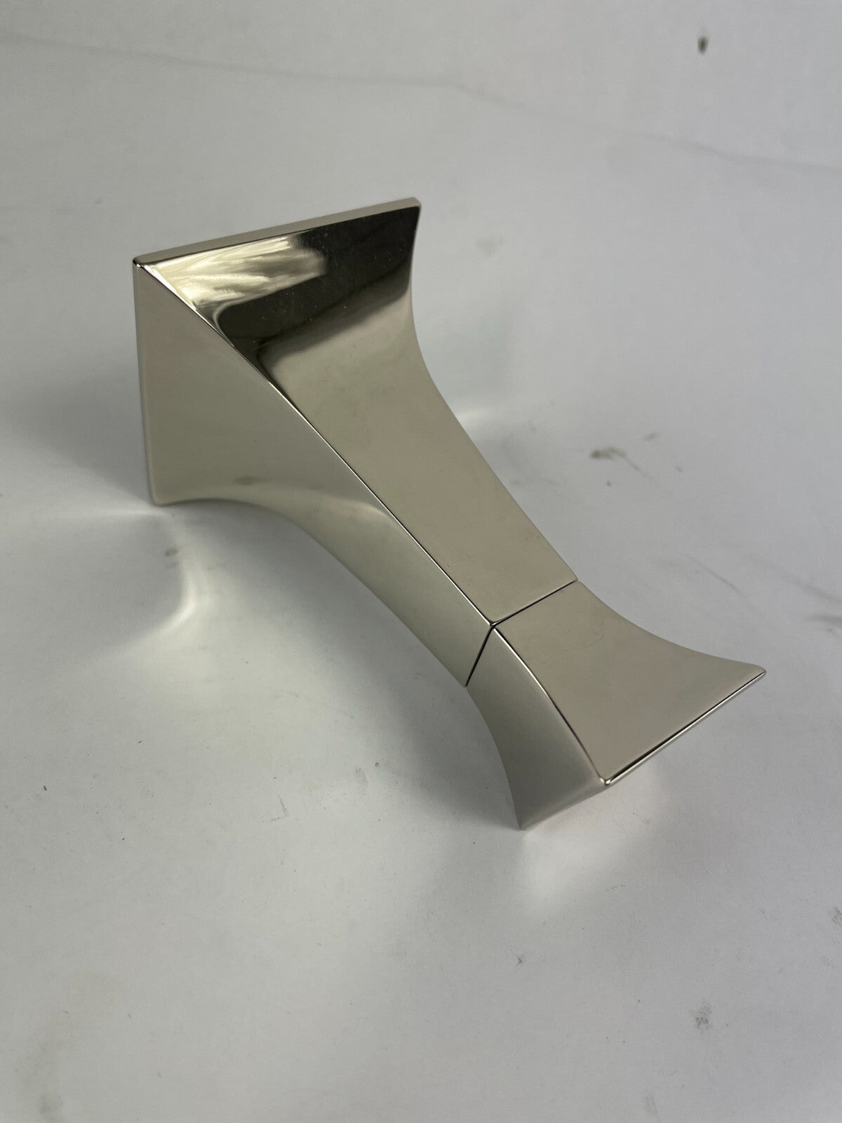 Aquabrass Serie 5300 05308 polished nickel bridge robe hook bathroom accessory