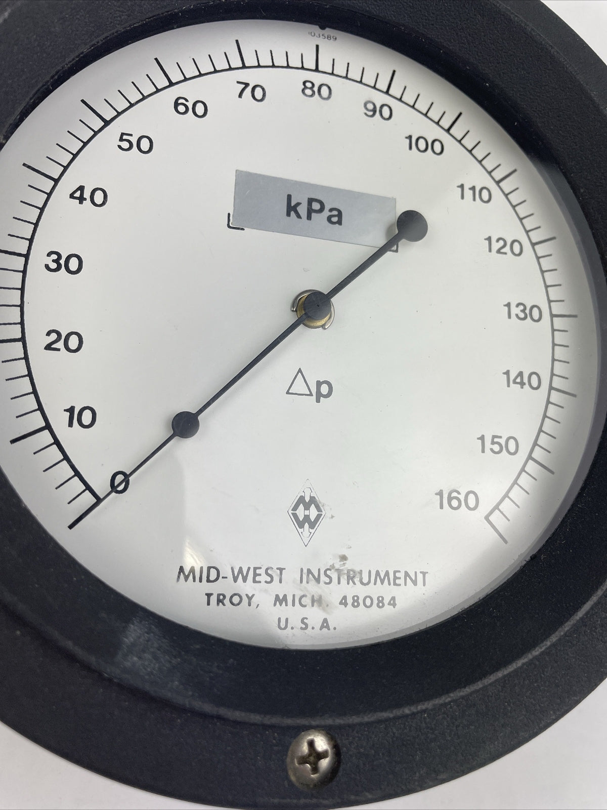 Mid-West Instrument 0-160 kPa Gauge Model # 111SME-10-YO SOLAR P/N 190214-1