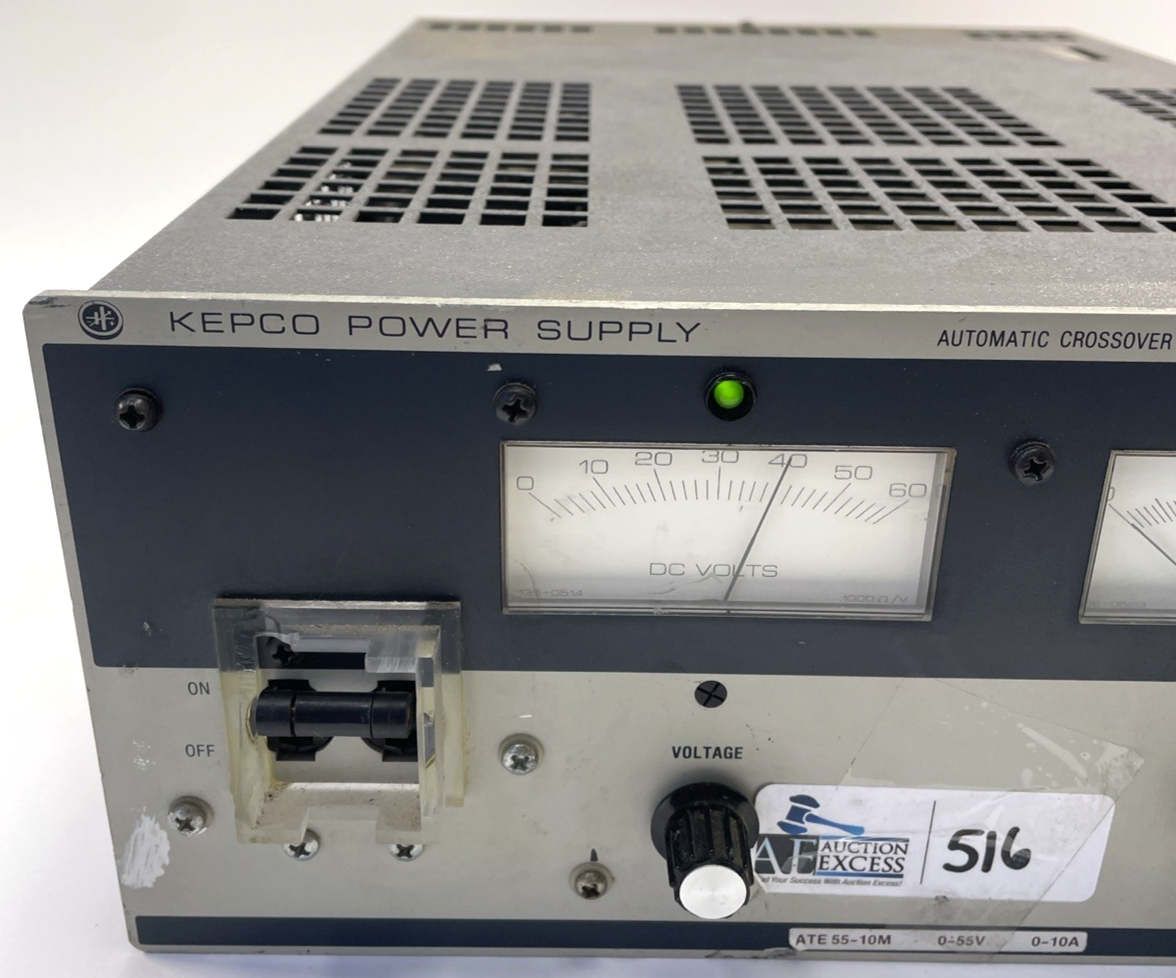 Kepco ATE 55-10M Three-Quarter Rack Power Supply - TESTED