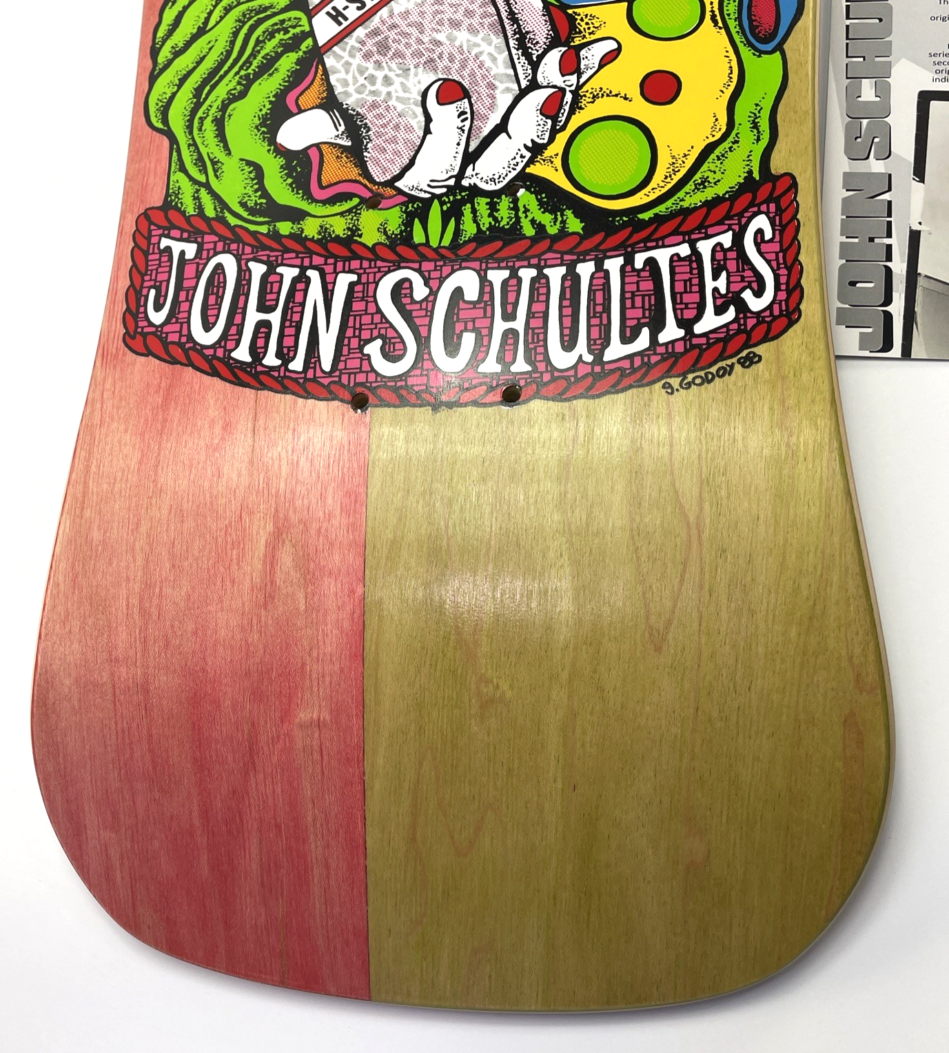 John Schultes A Series Clown H-Street Skateboard Deck Limited Edition #04 of 136